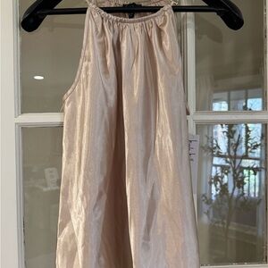 Nicole Miller Shimmering Beige Jumpsuit